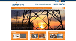 Desktop Screenshot of powerserveuk.com